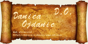 Danica Ojdanić vizit kartica